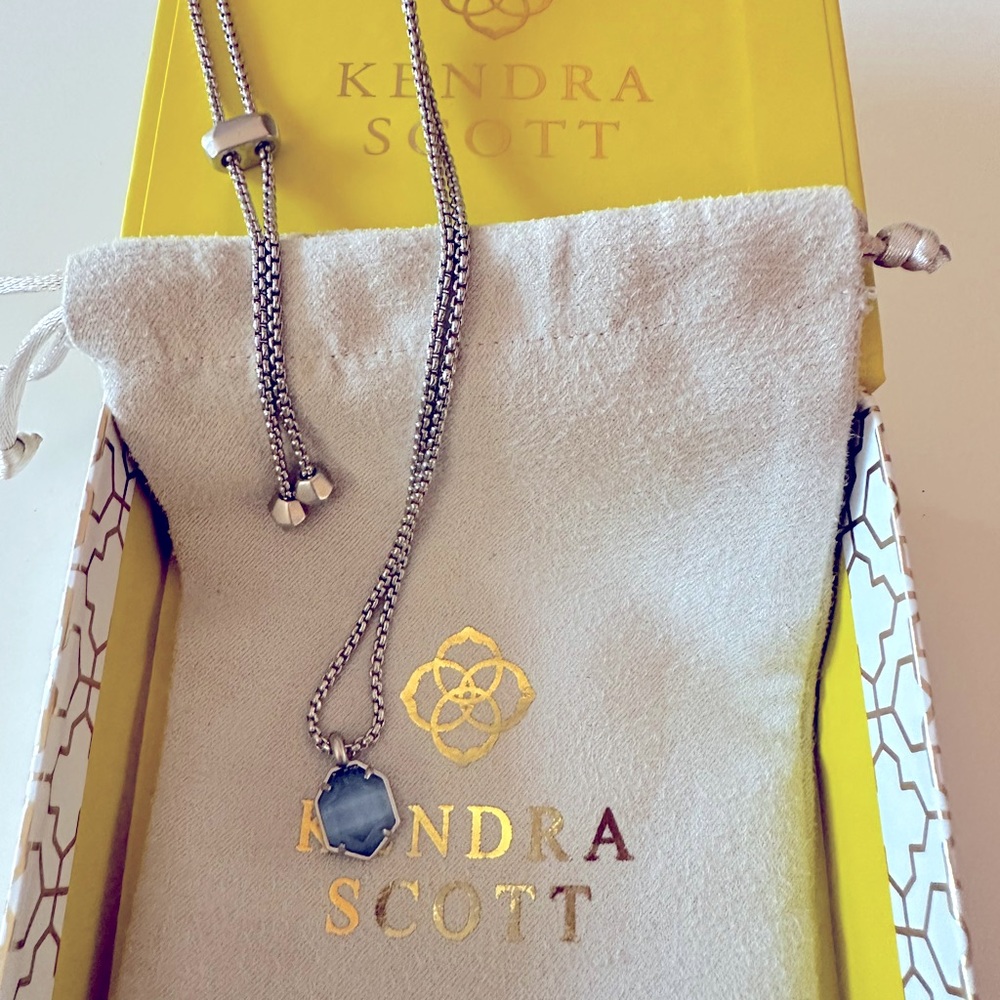 Kendra Scott Blue Stone Necklace